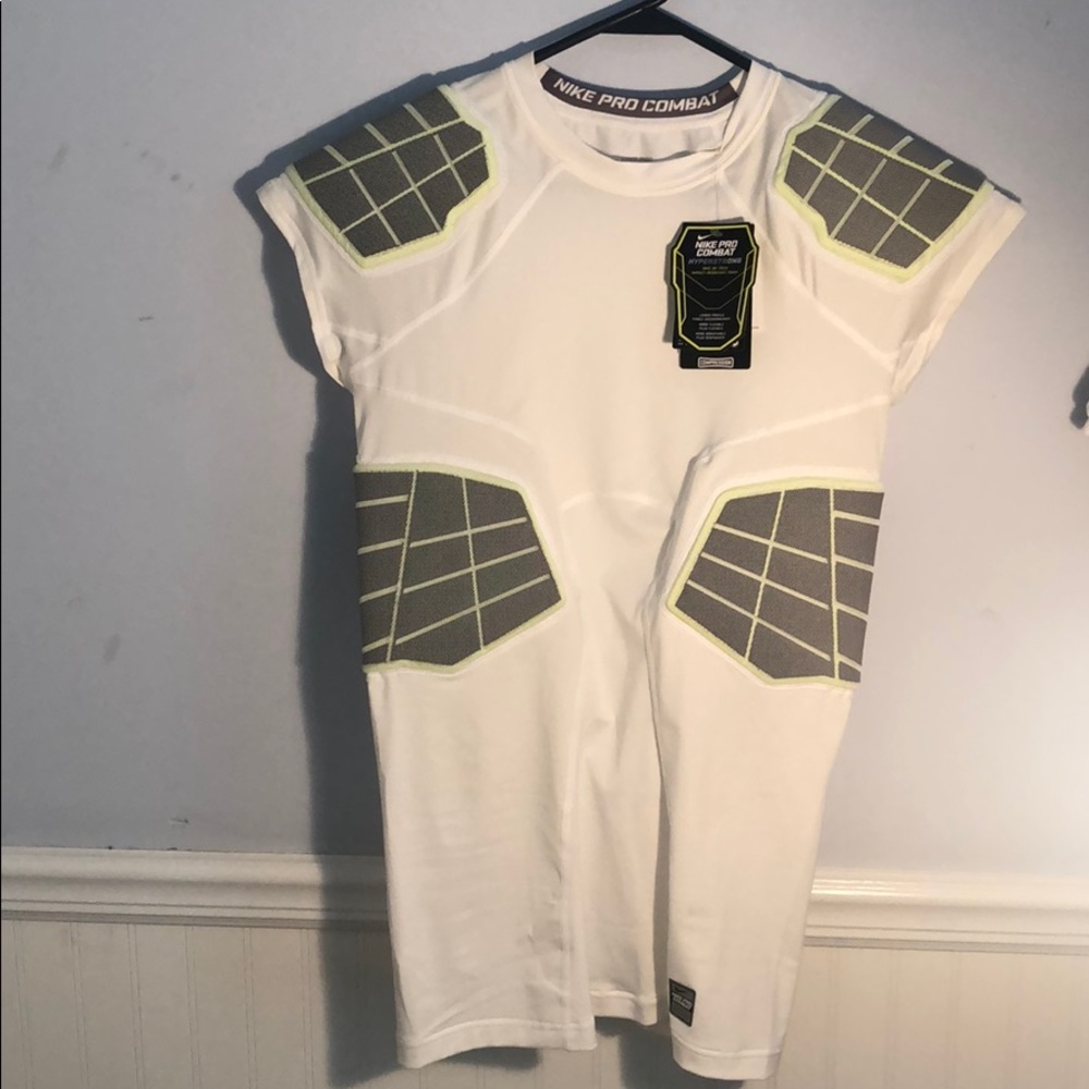 Nike pro combat hyperstrong football padded shirt